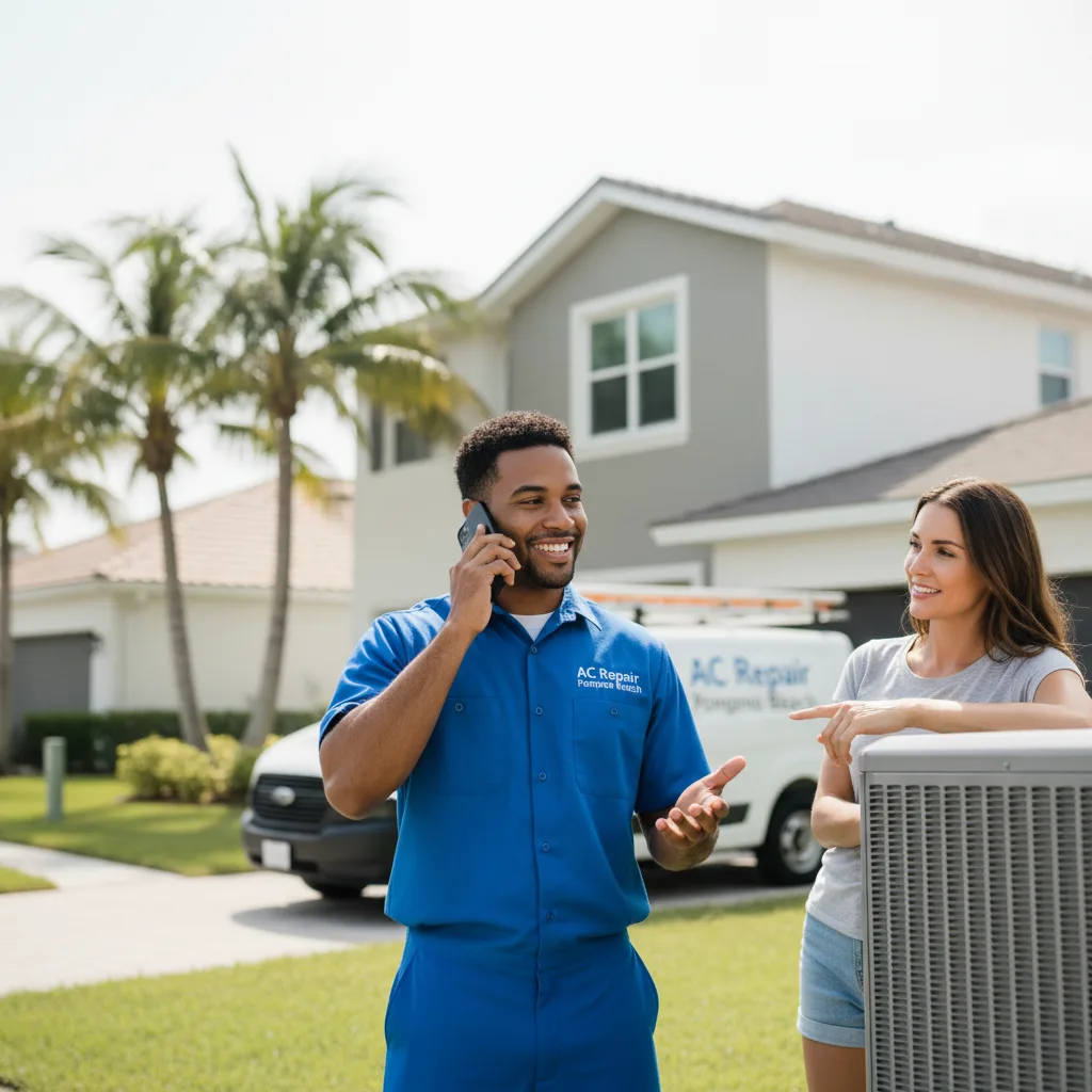 AC Repair Pompano Beach customer support in Laverne